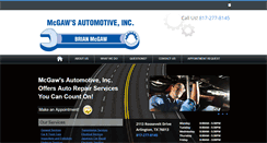 Desktop Screenshot of mcgawsautomotive.com